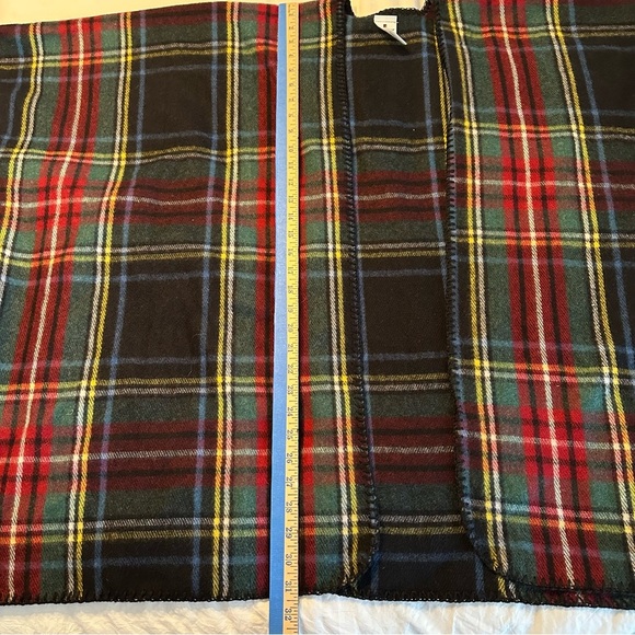 Woolrich women's Cozy Blanket Wrap shawl cape tartan plaid - one size (j10) - Picture 8 of 11